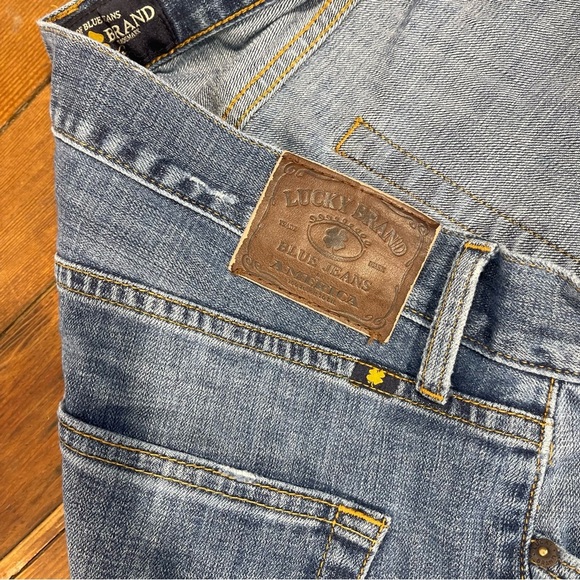 Lucky Brand Men's 410 Straight Blue Jeans 40x32 - Picture 5 of 12